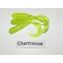Wicked Grubs Chartreuse 3" x 5pc